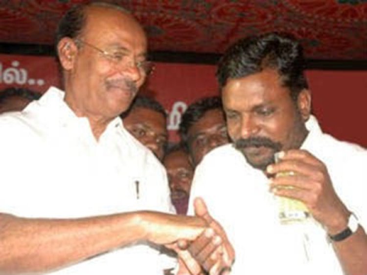 பாமகவின் ராமதாஸ் அணியை திமுக கூட்ட்டணியில் சேர்க்க திருமா எதிர்ப்பு!