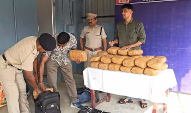 கேட்பாரற்றுக் கிடந்த 36 கிலோ கஞ்சா!