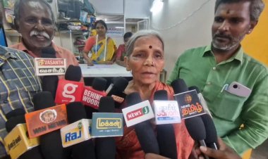  மூதாட்டியிடம் சங்கிலி பறிப்பு...பீதியில் ஆம்பூர் மக்கள்!