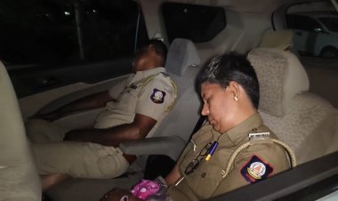 பறக்கும்படையில் பெண் சப் இன்ஸ்பெக்டர் உள்ளிட்டோர் குறட்டை விட்டு தூக்கம்!