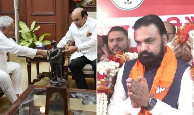 பீகார் முதல்வர் ராஜினாமா? சாம்ராட் சவுத்ரி புதிய முதல்வர்!