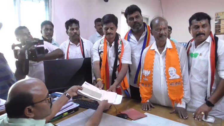 ராமு-துரைமுருகன் வேட்புமனுதாக்கல்!