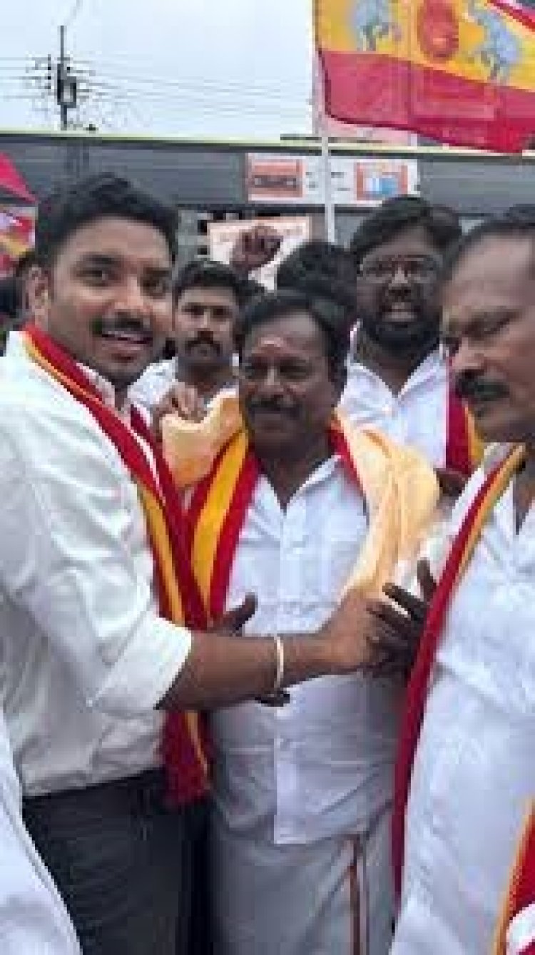 தவெக கருப்பையாவல் சோழவந்தான் தொகுதியில் அனல் பறக்குது!