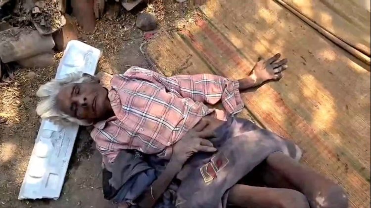 தாயை வெயிலில் வீசி விட்டுச் சென்ற கொடூர பிள்ளைகள்!