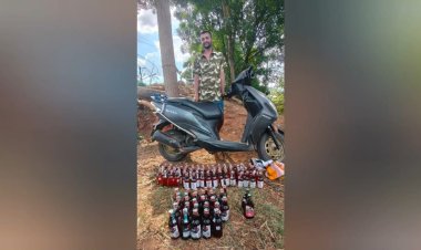 குரிசிலாப்பட்டில் கள்ளத்தனமாக மதுபாட்டில்கள் விற்பனை! 100-க்கும் மேற்பட்ட பாட்டில்கள் பறிமுதல் – ஒருவர் கைது!