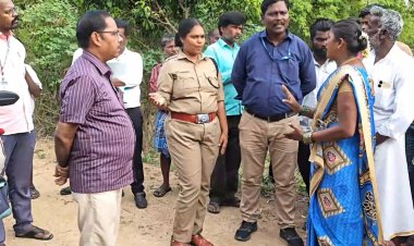 சுடுகாட்டில் சமைத்து உண்டு பொதுமக்கள் நூதன போராட்டம்! நாட்றம்பள்ளி அருகே கல்குவாரியை மூடக்கோரி!