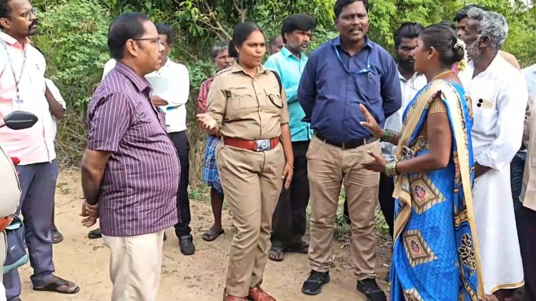 சுடுகாட்டில் சமைத்து உண்டு பொதுமக்கள் நூதன போராட்டம்! நாட்றம்பள்ளி அருகே கல்குவாரியை மூடக்கோரி!