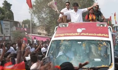 மதுராந்தகத்தில் முதல்வர் விஜய்க்கு உற்சாக வரவேற்பு! இடைத்தேர்தல் பிரச்சாரத்தில் சாலை வலம்!