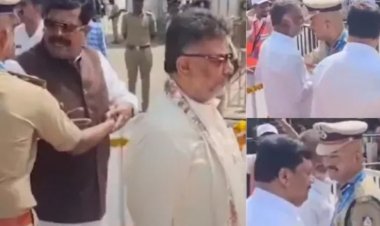 மைசூரு தசரா பூஜையில் அமைச்சர்களுக்கே அனுமதி மறுப்பா? விசாரணைக்கு உத்தரவிட்டார் டி.கே. சிவகுமார்! மூன்று தலித் அமைச்சர்கள் தடுத்து நிறுத்தப்பட்டதாகப் புகார் – அதிகாரிகள் மீது நடவடிக்கை எடுக்கப்படுமா?
