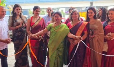 Lalgudi MLA Leema Rose Martin inaugurated the Diwali exhibition!