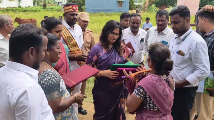 சோளிங்கர் ஒன்றியத்தில் ஆட்சியர் பிரியா ரவிச்சந்திரன் திடீர் ஆய்வு!