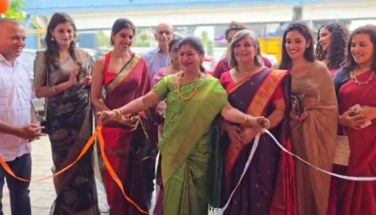Lalgudi MLA Leema Rose Martin inaugurated the Diwali exhibition!